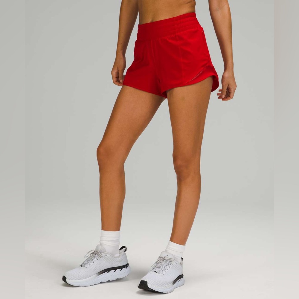 Lululemon hotty hot high rise shorts
